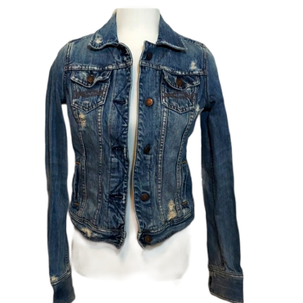 Abercrombie & Fitch Jean Denim Jacket Small